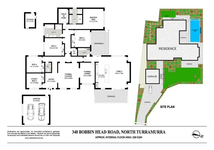 Floorplan of Homely house listing, 340 Bobbin Head Road, Turramurra NSW 2074