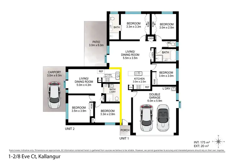 Floorplan of Homely house listing, 8 Eve Court, Kallangur QLD 4503