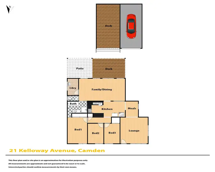 Floorplan of Homely house listing, 21 Kelloway Avenue, Camden NSW 2570