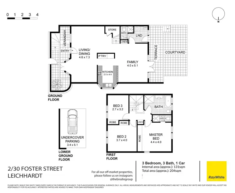 Floorplan of Homely apartment listing, 2/30 Foster Street, Leichhardt NSW 2040