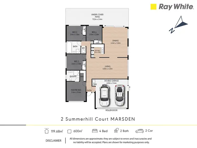 Floorplan of Homely house listing, 2 Summerhill Court, Marsden QLD 4132