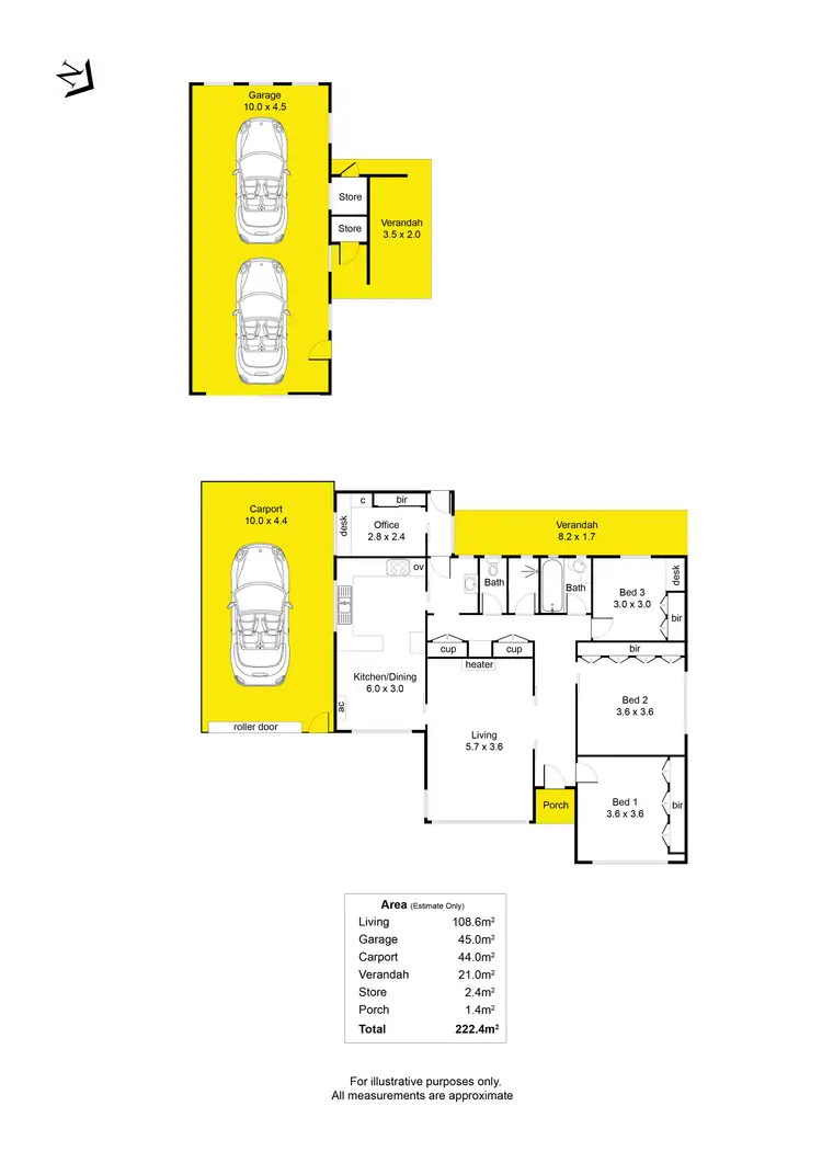 Floorplan of Homely house listing, 2 Sare Street, Hectorville SA 5073