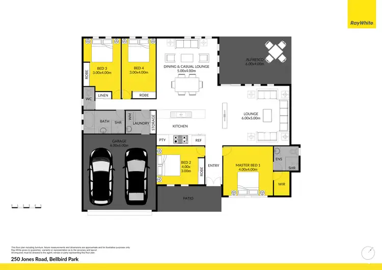 Floorplan of Homely house listing, 250 Jones Road, Bellbird Park QLD 4300