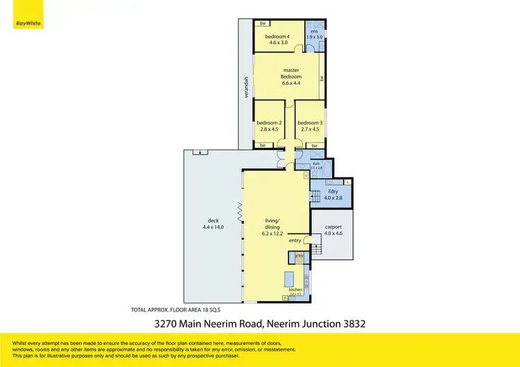 Floorplan of Homely house listing, 3270 Main Neerim Road, Neerim Junction VIC 3832