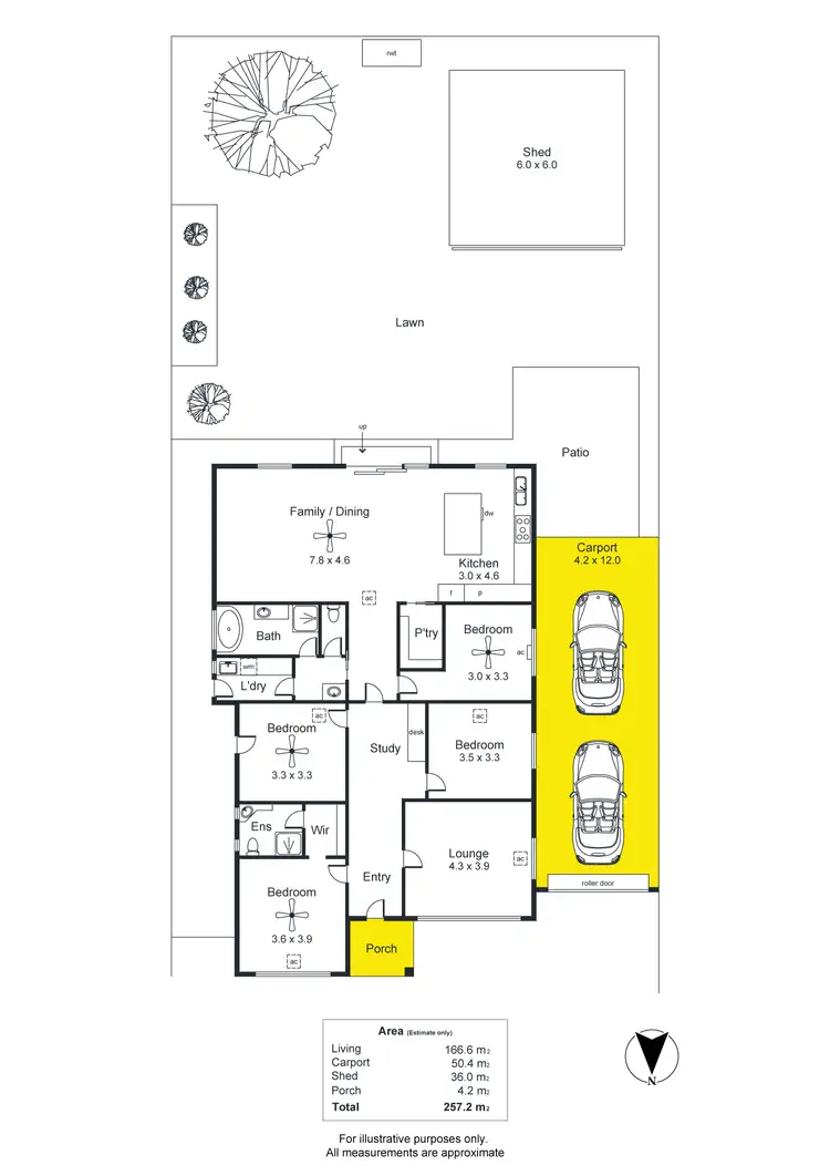 Floorplan of Homely house listing, 111 Kingston Avenue, Melrose Park SA 5039