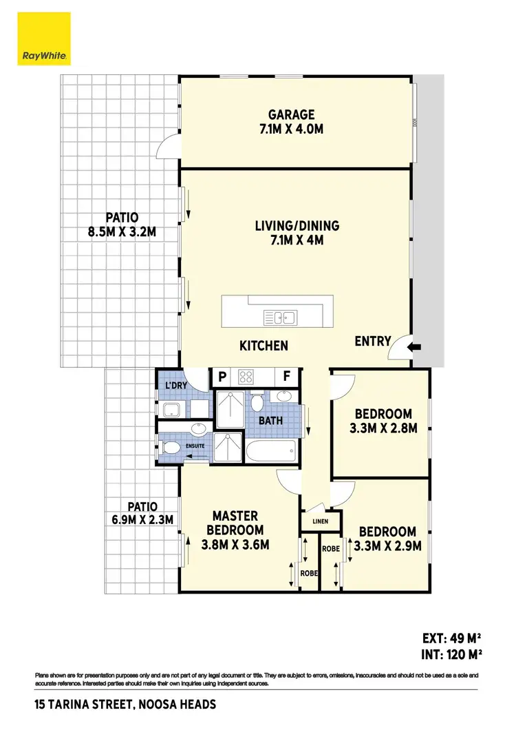 Floorplan of Homely house listing, 15 Tarina Street, Noosa Heads QLD 4567
