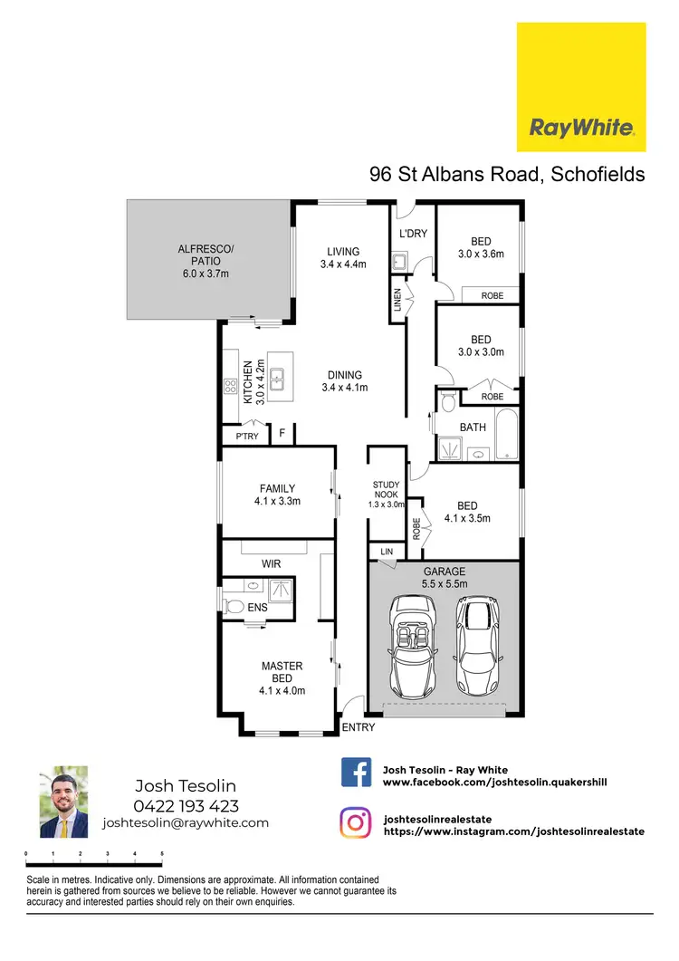 Floorplan of Homely house listing, 96 St Albans Road, Schofields NSW 2762