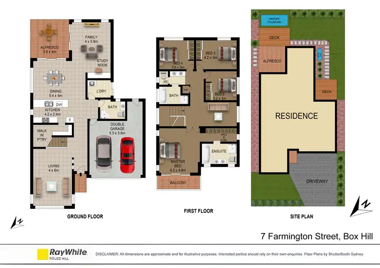 Floorplan of Homely house listing, 7 Farmington Street, Box Hill NSW 2765