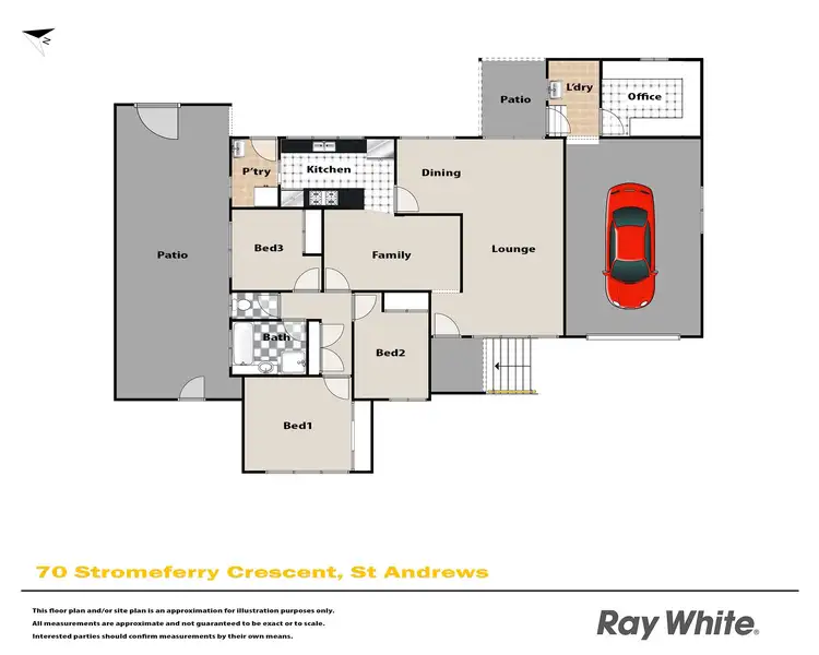 Floorplan of Homely house listing, 70 Stromeferry Crescent, St Andrews NSW 2566