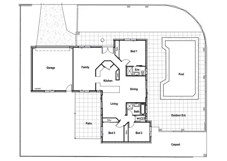 Floorplan of Homely house listing, 158 Oceanic Drive, Warana QLD 4575