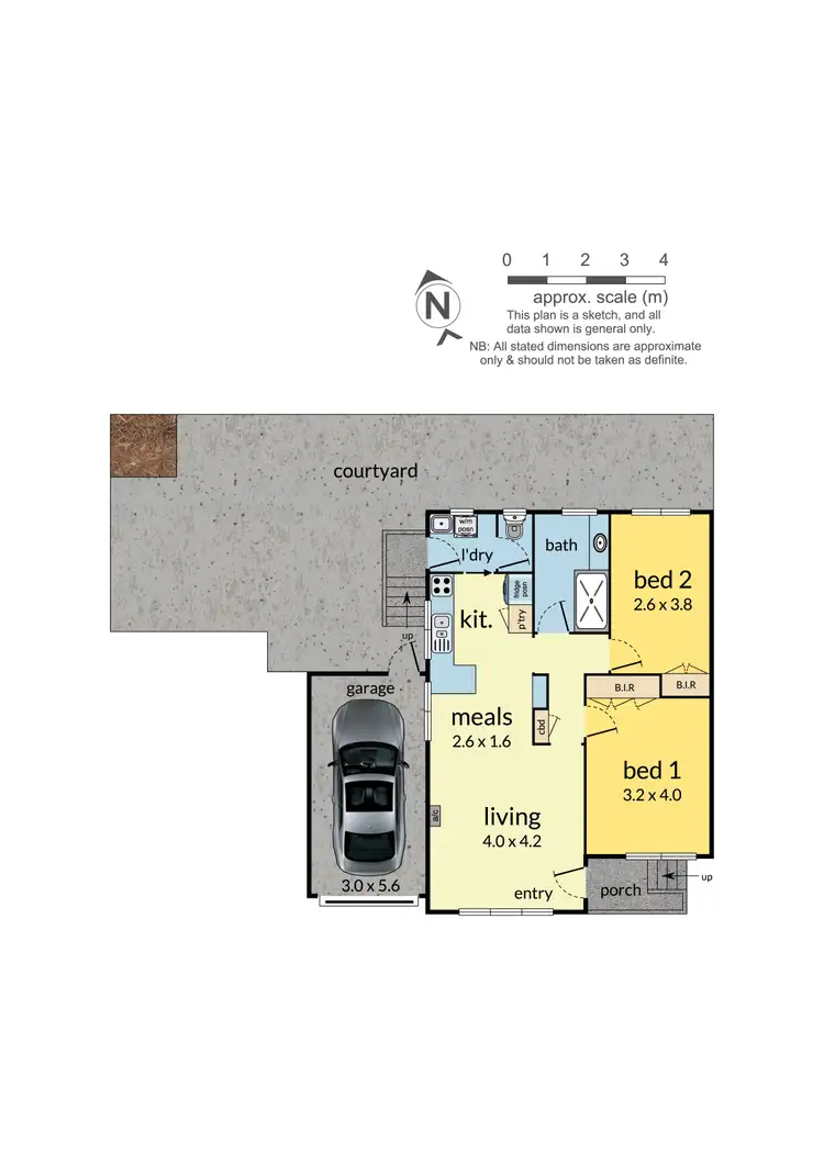 Floorplan of Homely unit listing, 4/430 Warrigal Road, Ashburton VIC 3147
