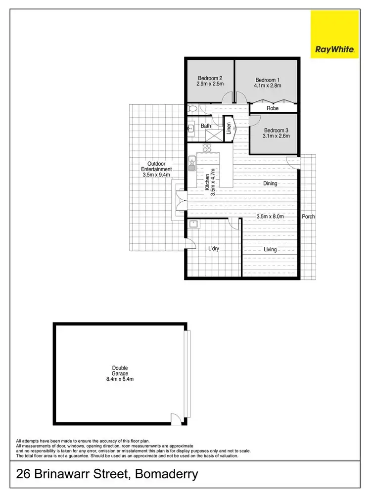 Floorplan of Homely house listing, 26 Brinawarr Street, Bomaderry NSW 2541