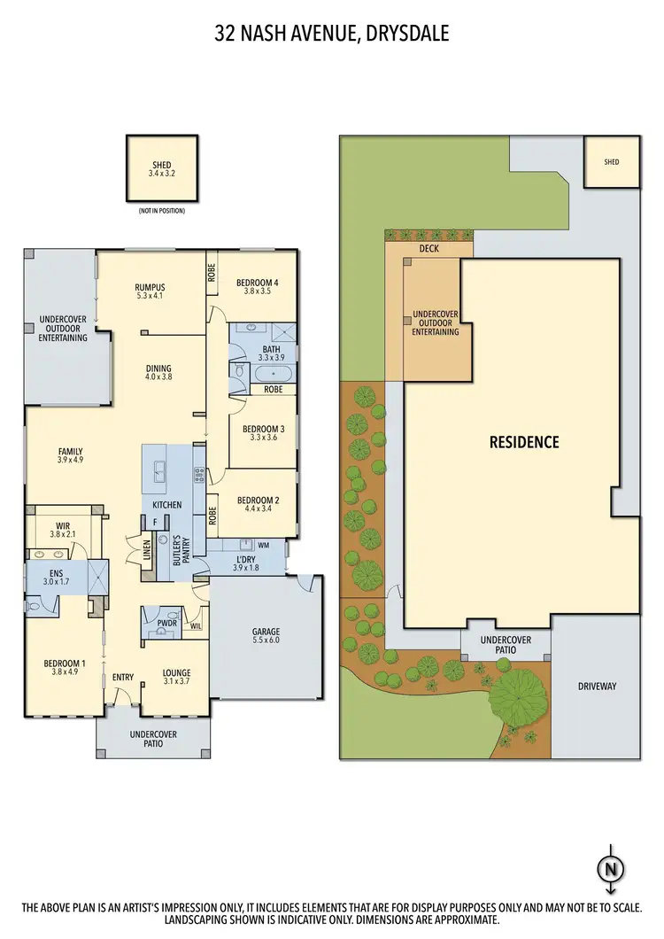 Floorplan of Homely house listing, 32 Nash Avenue, Drysdale VIC 3222