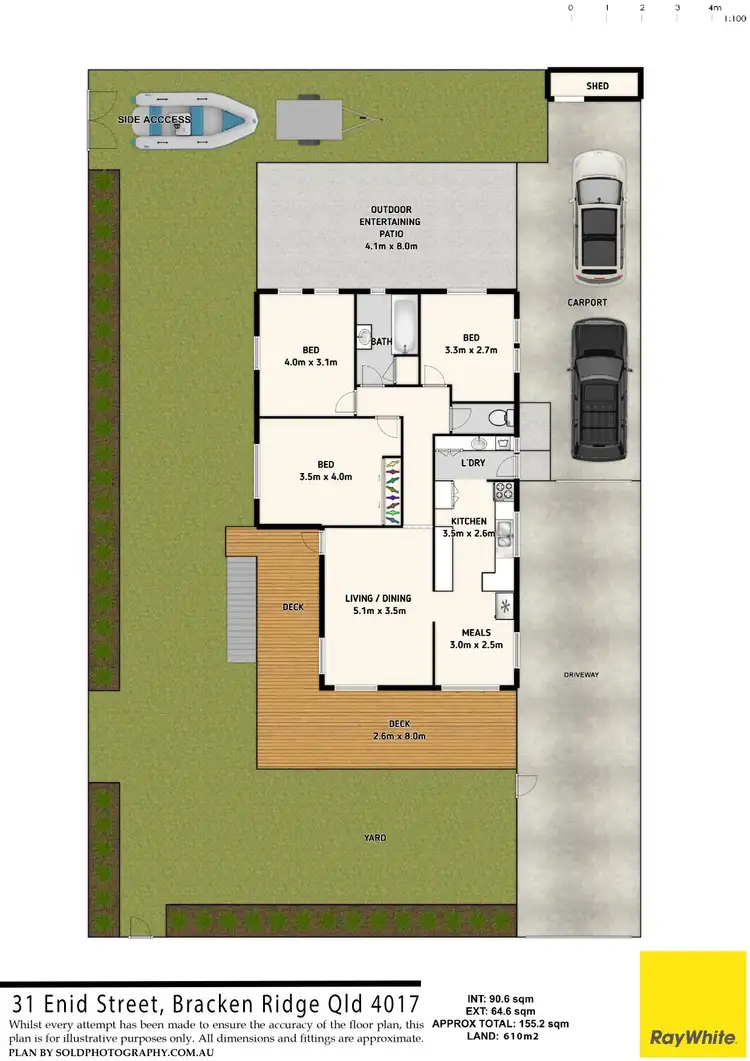 Floorplan of Homely house listing, 31 Enid Street, Bracken Ridge QLD 4017