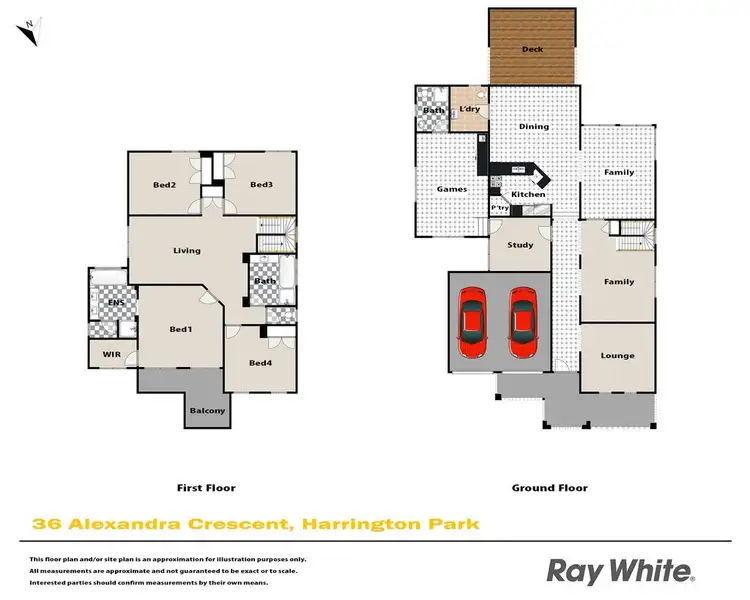 Floorplan of Homely house listing, 36 Alexandra Crescent, Harrington Park NSW 2567