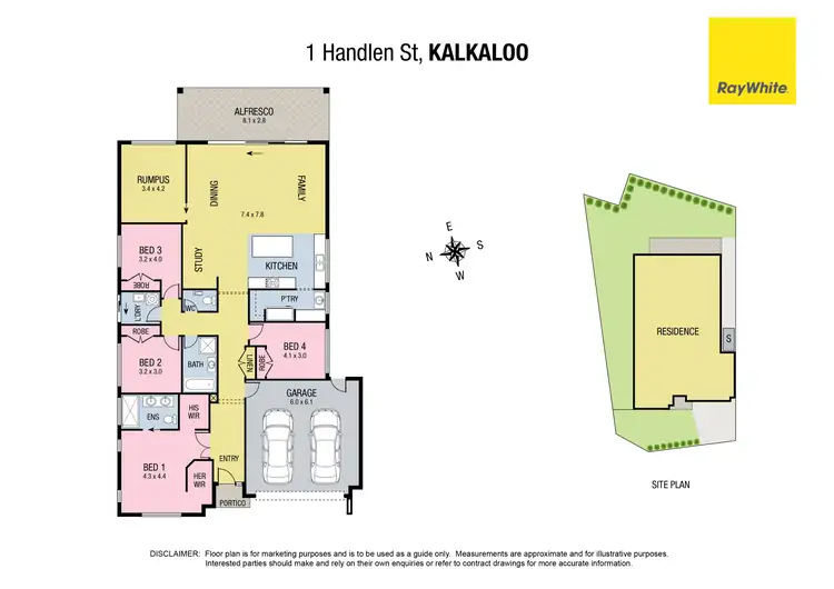 Floorplan of Homely house listing, 1 Handlen Street, Kalkallo VIC 3064