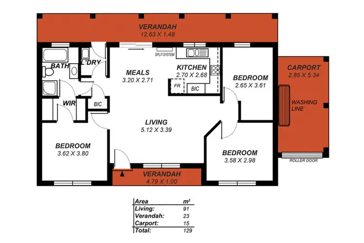 Floorplan of Homely house listing, Address available on request
