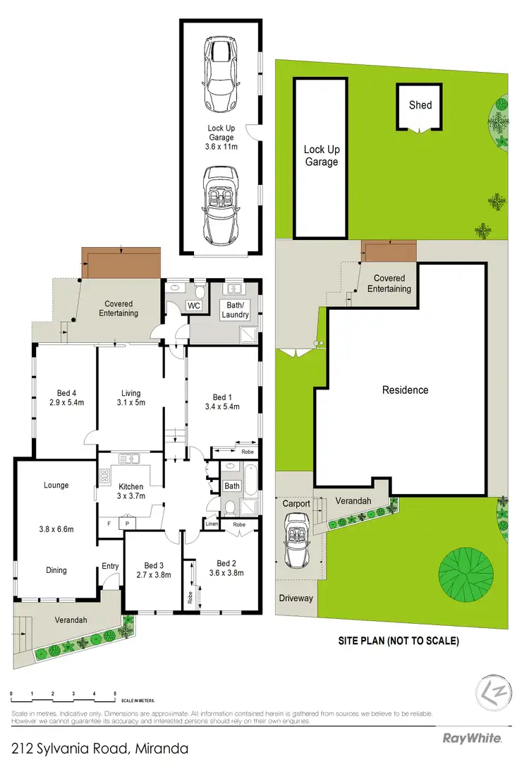 Floorplan of Homely house listing, 212 Sylvania Road, Miranda NSW 2228