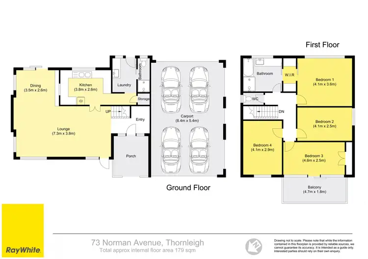 Floorplan of Homely house listing, 73 Norman Avenue, Thornleigh NSW 2120