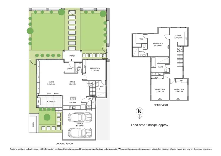 Floorplan of Homely townhouse listing, 1/7 Farleigh Avenue, Burwood VIC 3125