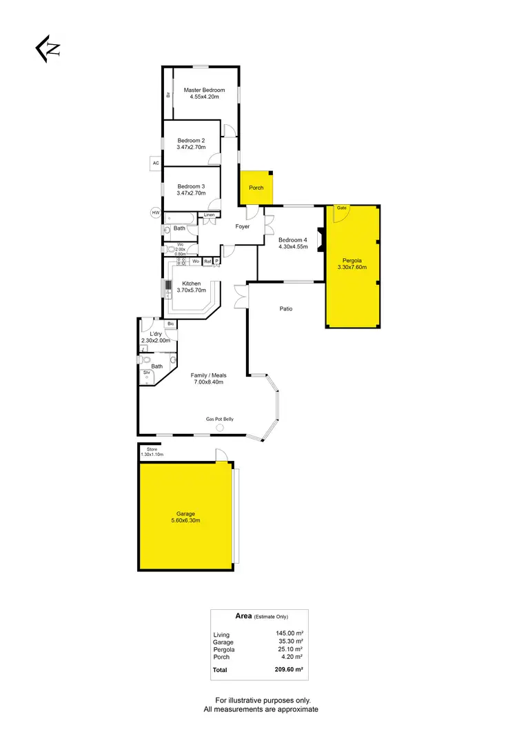 Floorplan of Homely house listing, 52 Brooker Terrace, Richmond SA 5033
