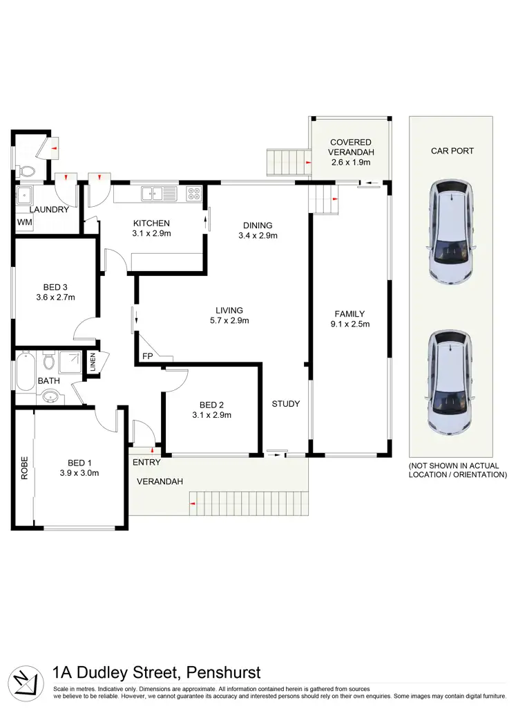 Floorplan of Homely house listing, 1a Dudley Street, Penshurst NSW 2222