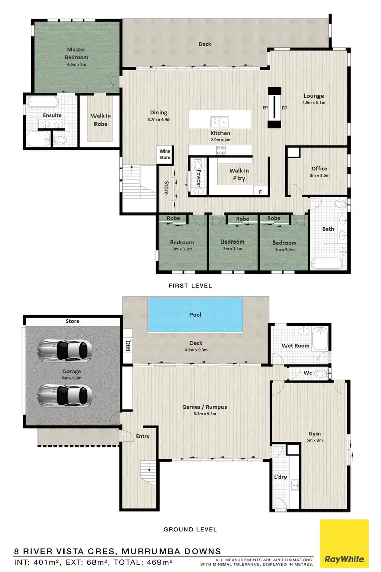Floorplan of Homely house listing, 8 River Vista Crescent, Murrumba Downs QLD 4503