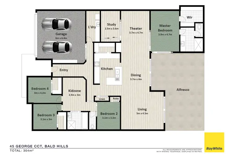 Floorplan of Homely house listing, 45 George Circuit, Bald Hills QLD 4036