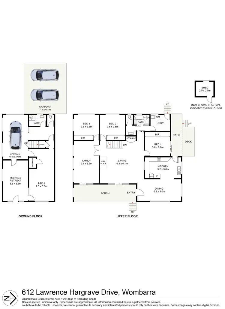 Floorplan of Homely house listing, 612 Lawrence Hargrave Drive, Wombarra NSW 2515