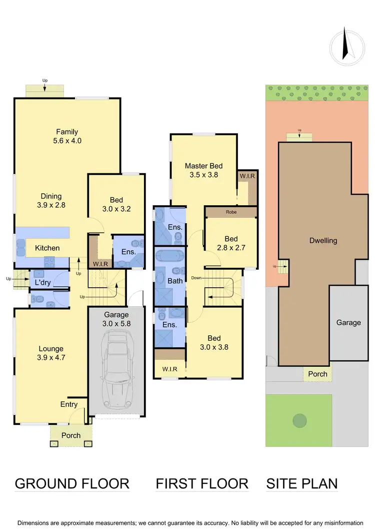 Floorplan of Homely townhouse listing, 46A Shannon Street, Box Hill North VIC 3129