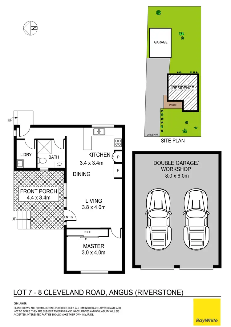 Floorplan of Homely house listing, Lots 7-8 Cleveland Road, Angus, Riverstone NSW 2765