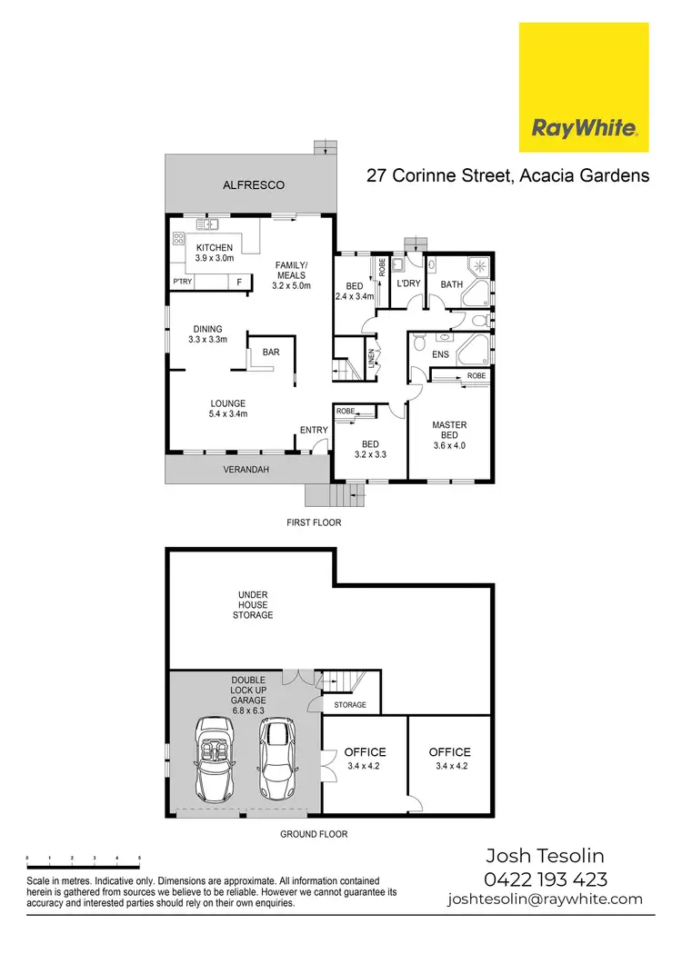 Floorplan of Homely house listing, 27 Corinne Street, Acacia Gardens NSW 2763