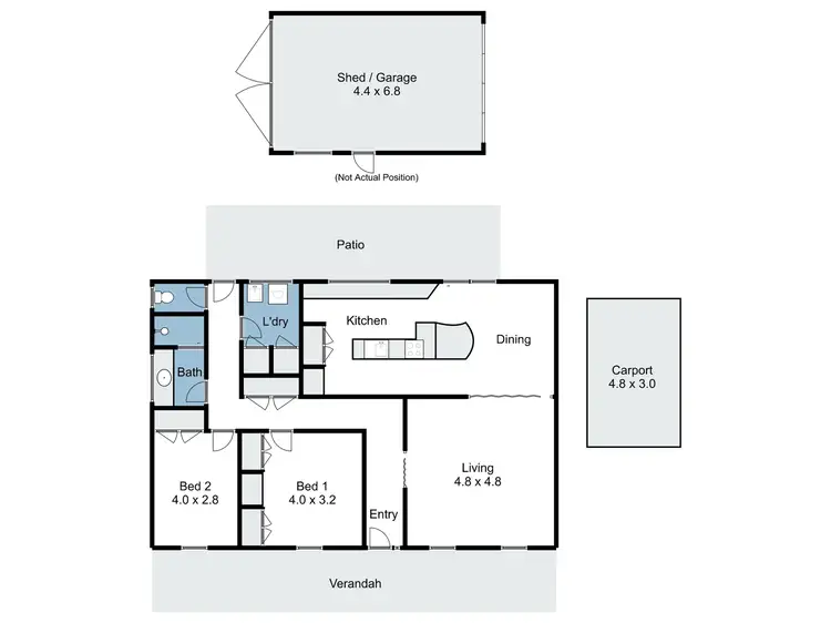Floorplan of Homely house listing, 25 Helms Court, Benalla VIC 3672