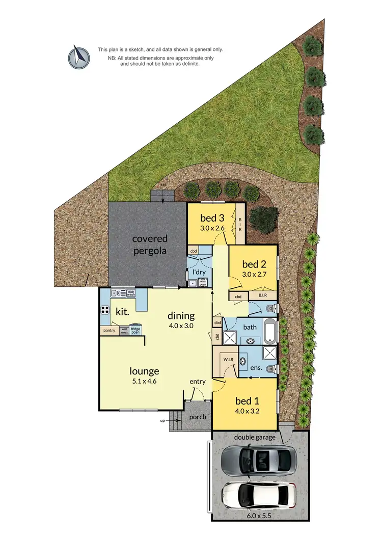 Floorplan of Homely unit listing, 3/96 Croydon Road, Croydon VIC 3136