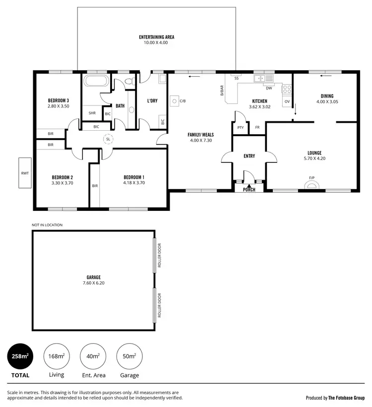 Floorplan of Homely house listing, 80 Broadmeadow Drive, Flagstaff Hill SA 5159