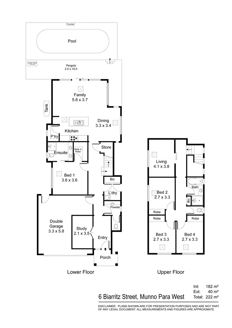 Floorplan of Homely house listing, 6 Biarritz Street, Munno Para West SA 5115