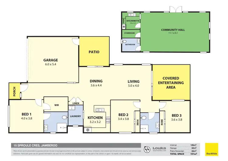 Floorplan of Homely house listing, 15 Sproule Crescent, Jamberoo NSW 2533