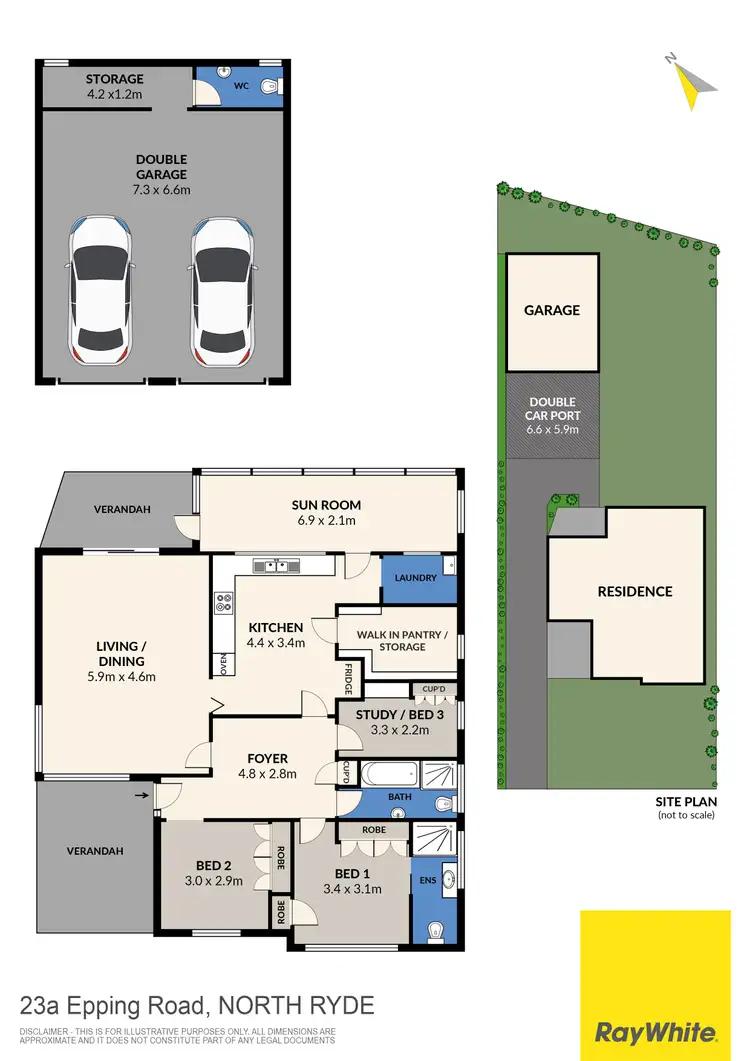 Floorplan of Homely house listing, 23A Epping Road, North Ryde NSW 2113