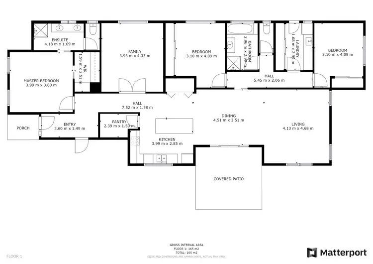 Floorplan of Homely house listing, 11 Hakea Street, Swan Hill VIC 3585