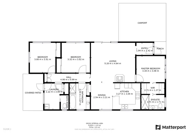 Floorplan of Homely house listing, 12 Chisholm Street, Swan Hill VIC 3585