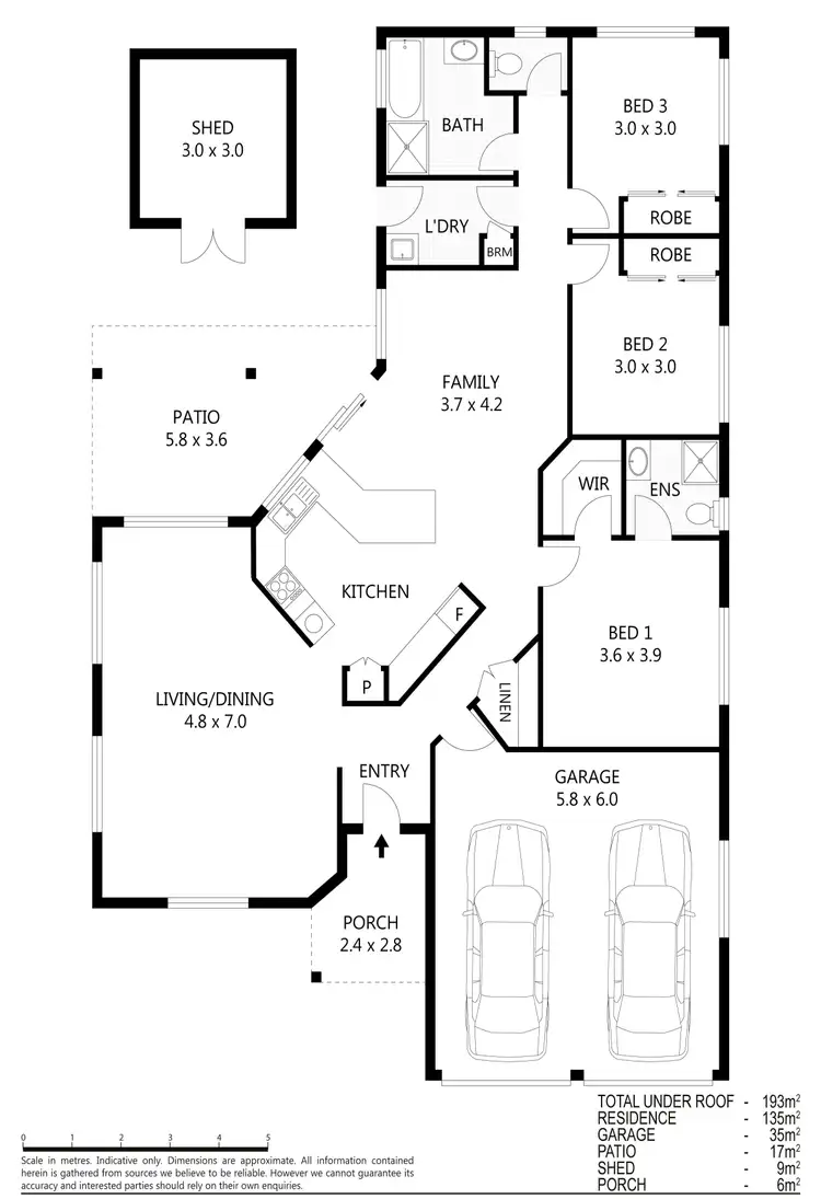 Floorplan of Homely house listing, 12 Serrata Court, Kirwan QLD 4817