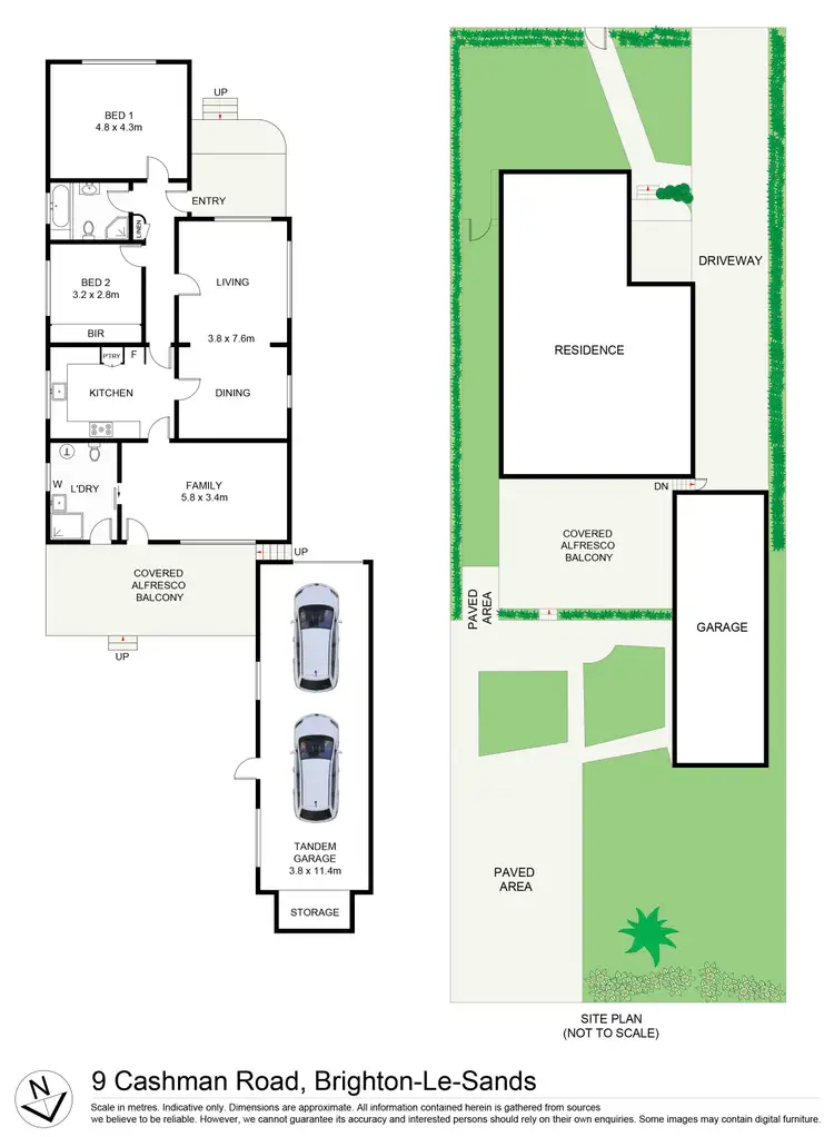 Floorplan of Homely house listing, 9 Cashman Road, Brighton-Le-Sands NSW 2216