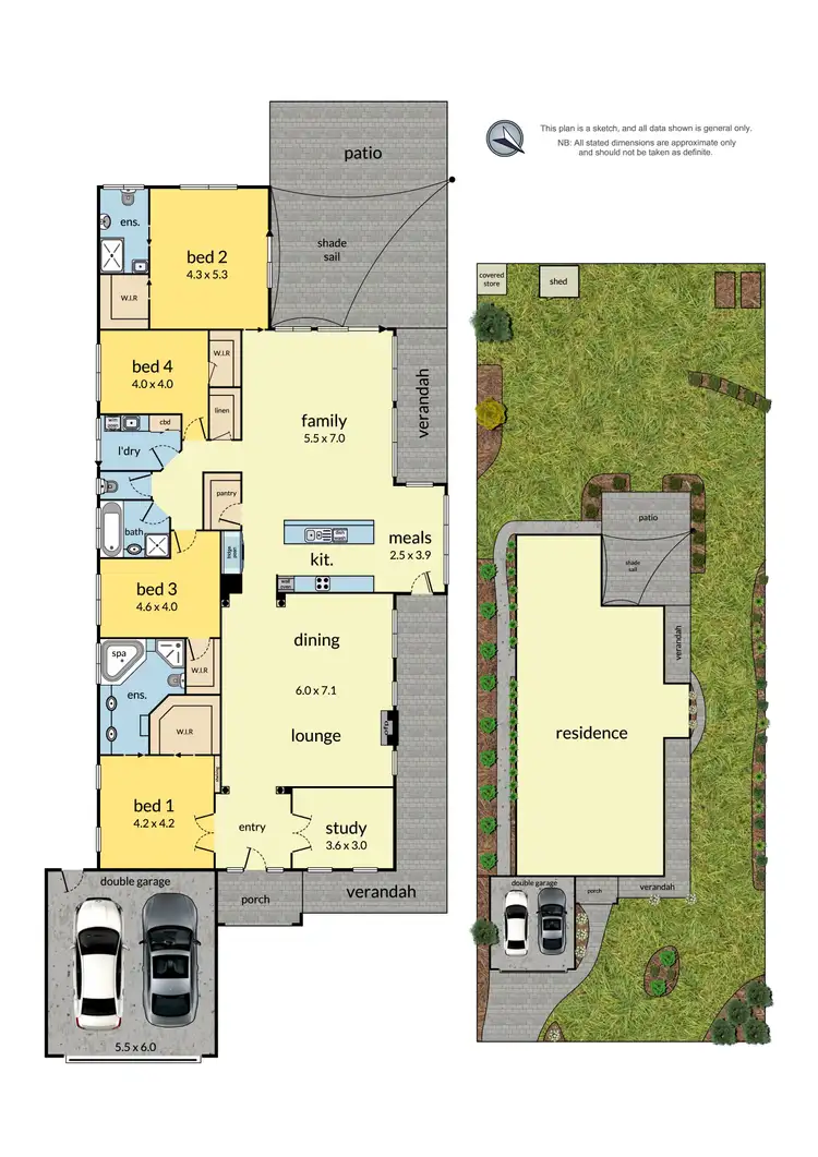 Floorplan of Homely house listing, 8 Gladys Grove, Croydon VIC 3136