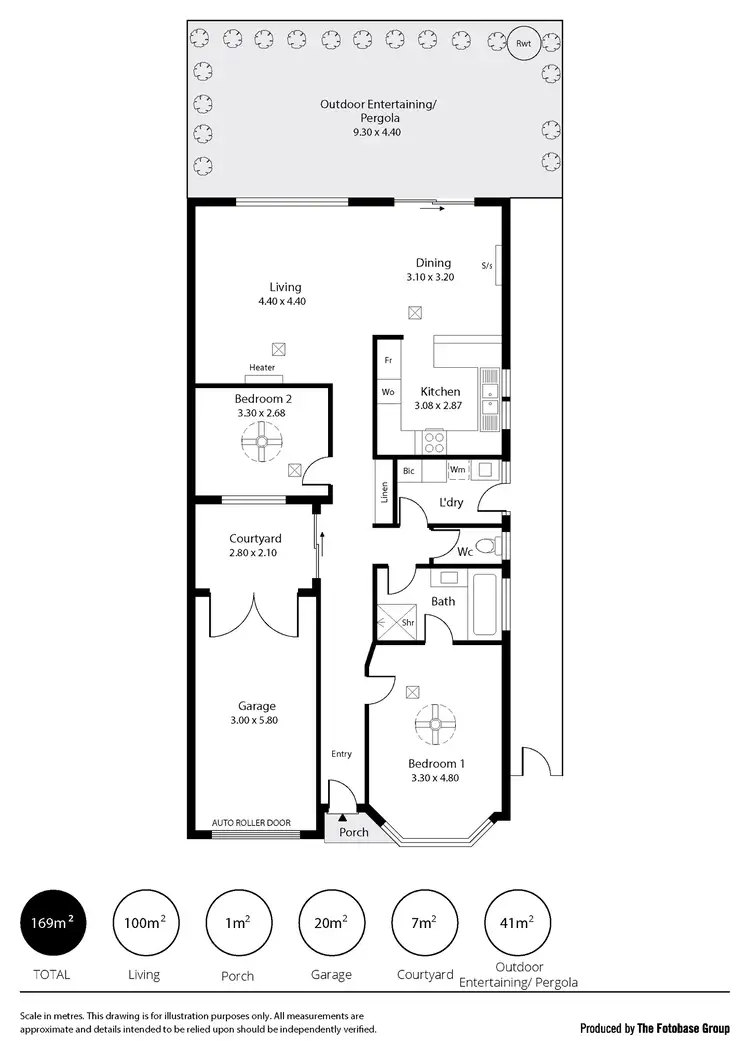 Floorplan of Homely unit listing, 2/11 Gardiner Avenue, St Morris SA 5068