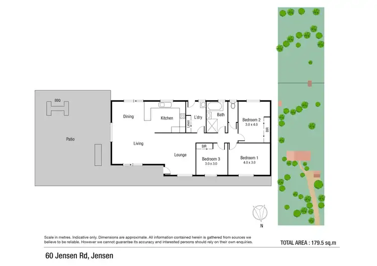 Floorplan of Homely house listing, 60 Jensen Road, Jensen QLD 4818