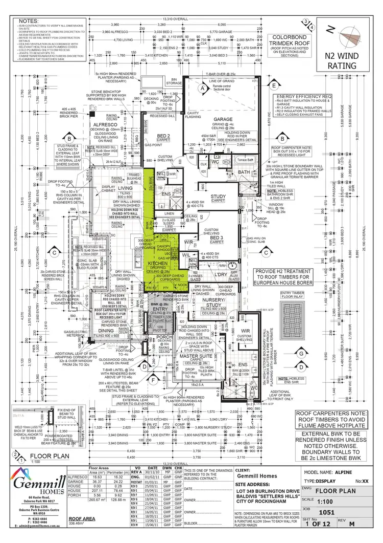 Floorplan of Homely house listing, 33 Burlington Drive, Baldivis WA 6171