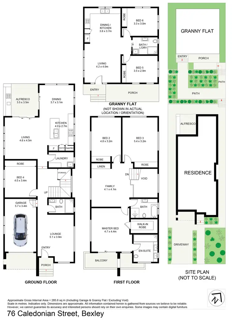Floorplan of Homely house listing, 76 Caledonian Street, Bexley NSW 2207