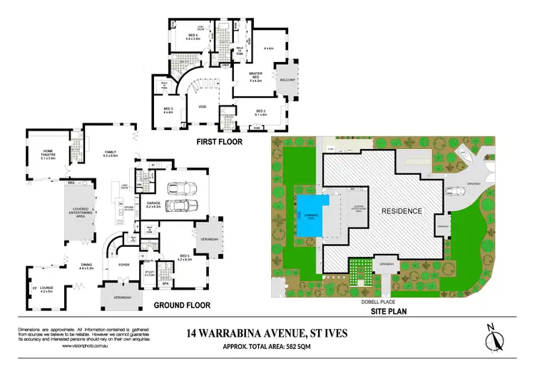 Floorplan of Homely house listing, 14 Warrabina Avenue, St Ives NSW 2075
