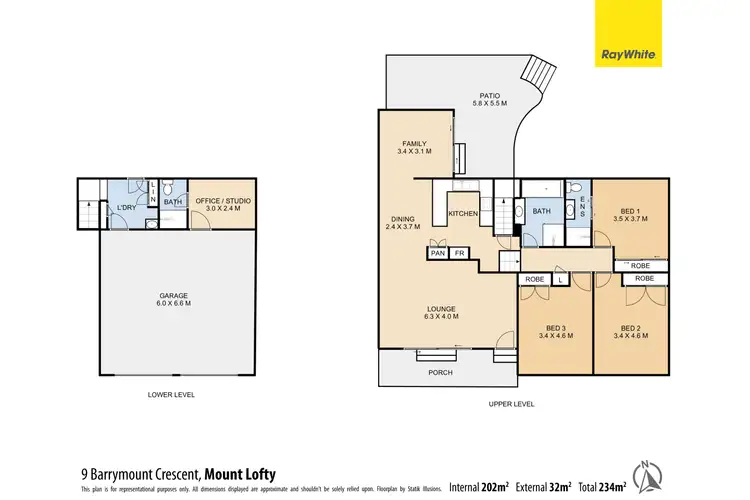 Floorplan of Homely house listing, 9 Barrymount Crescent, Mount Lofty QLD 4350