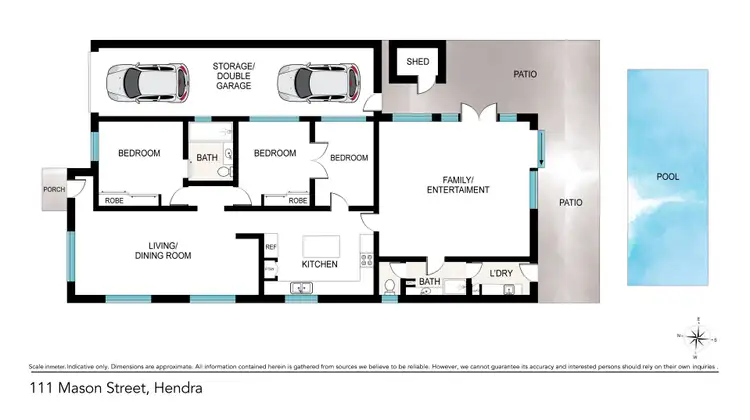 Floorplan of Homely house listing, 111 Manson Road, Hendra QLD 4011